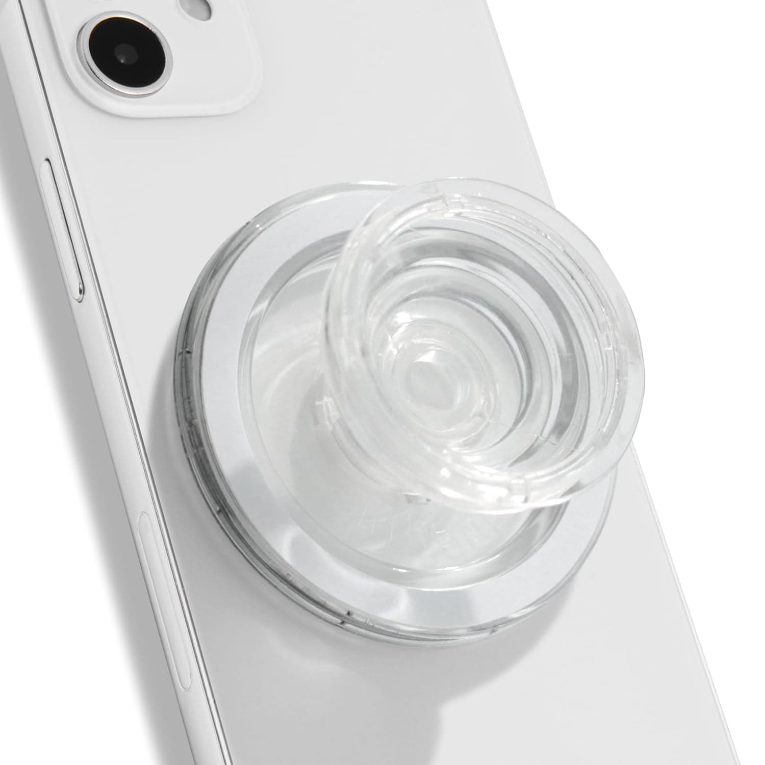 متوافق مع حامل الهاتف المغناطيسي متوافق مع ماج سيف - حامل شفاف قابل للطي للهواتف الذكية/التابلت (ملحق مغناطيسي للجوال)