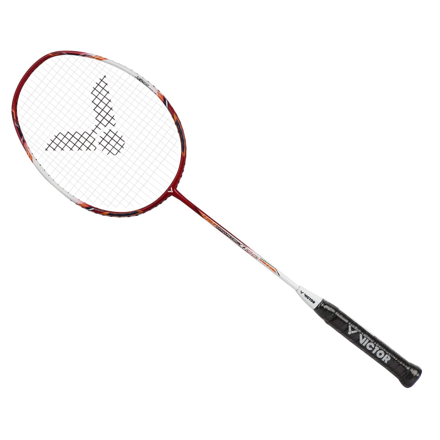 VICTOR Thruster K DF 90 Power Series G5 Strung Badminton Racket (Red/Blue)