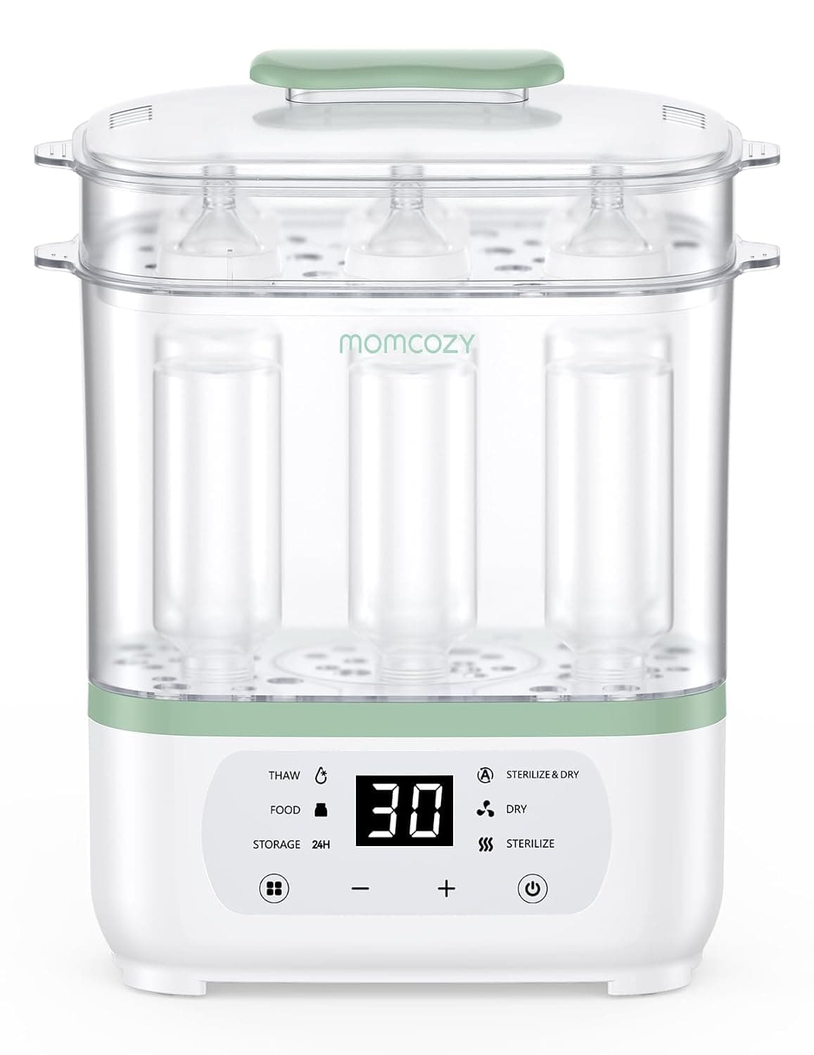 Momcozy Bottle Sterilizer and Dryer, 8-in-1 Electric Steam Baby Bottle Sterilizer for Baby Bottles, Baby Stuffs & Breast Pump Accessories