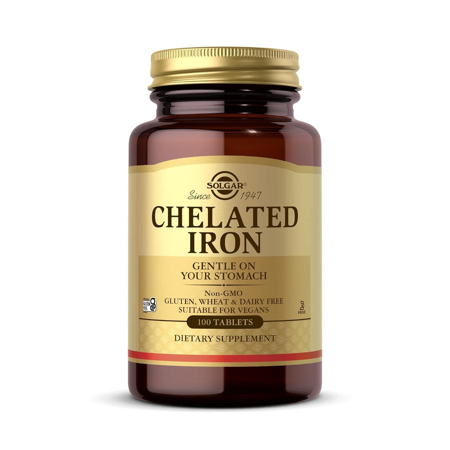 Solgar Chelated Iron 100 Tablets