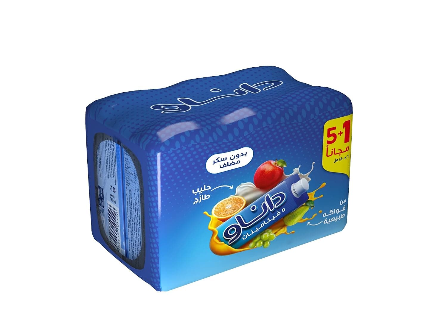 Danao NAS 5-Vitamin Fruit Drink 180 ml, 6-Pack