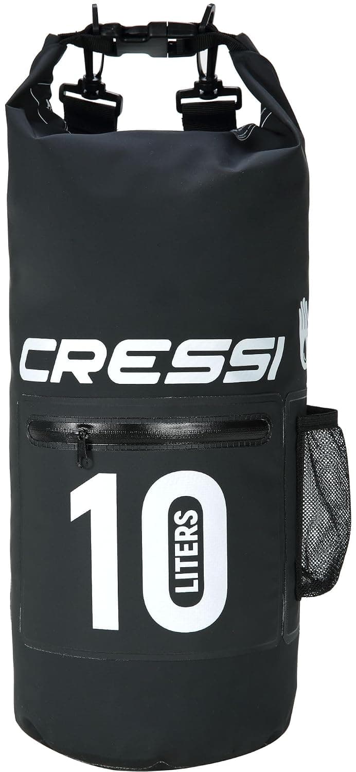 Cressi Dry Bag - Wasserdichte Taschen mit langem verstellbaren Schulterriemen - Für Tauchen, Bootfahren, Kajak, Angeln, Rafting, Schwimmen, Camping und Snowboarden
