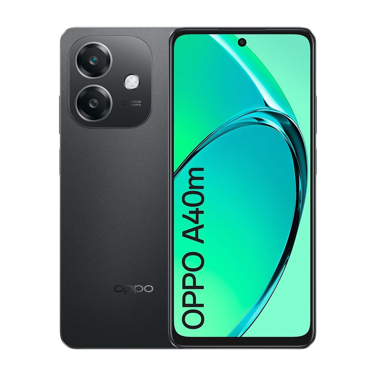 OPPO A40m Dual-SIM 256GB ROM + 8GB RAM (GSM Only | No CDMA) Factory Unlocked 4G/LTE Smartphone (Sparkle Black) - International Version