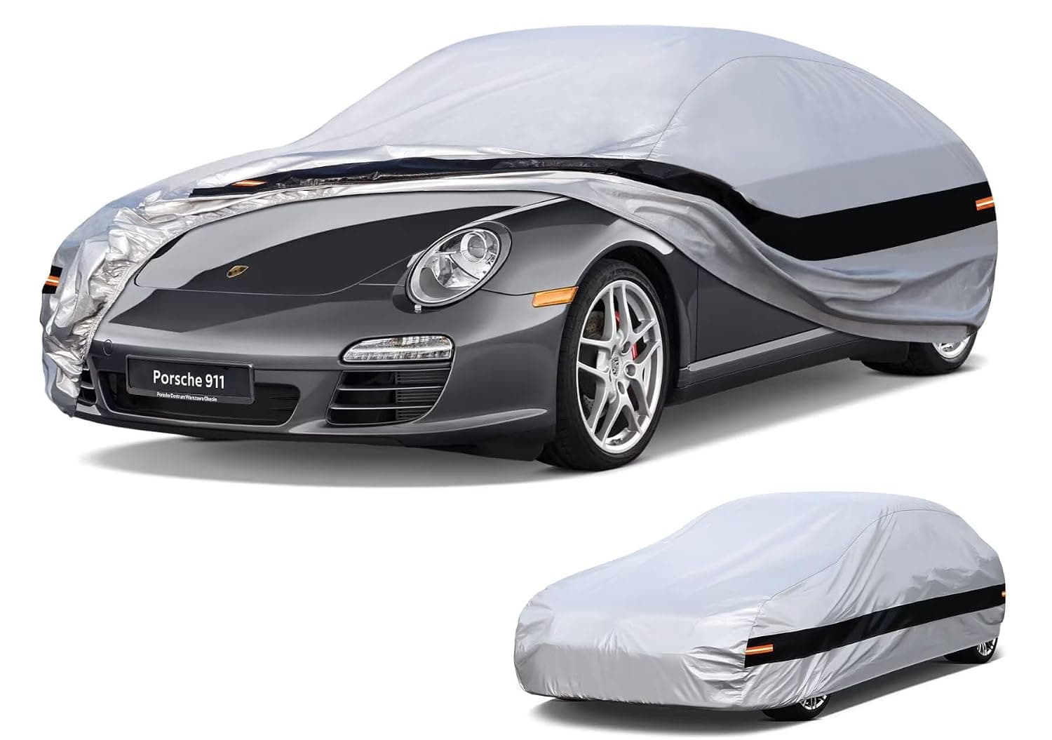 Car cover for Porsche 911/993/992/991/997/996/993/964/930(1966-2025), 100% waterproof, outdoor car cover, waterproof, UV-resistant, windproof and dustproof.