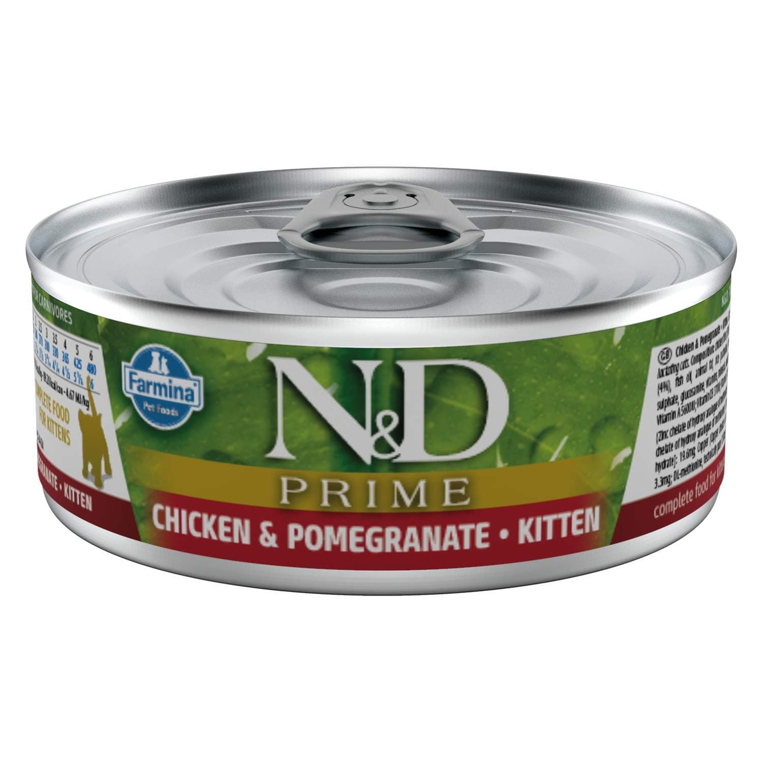 Farmina N&D Cat Prime Chicken & Pomegranate Kitten 80g