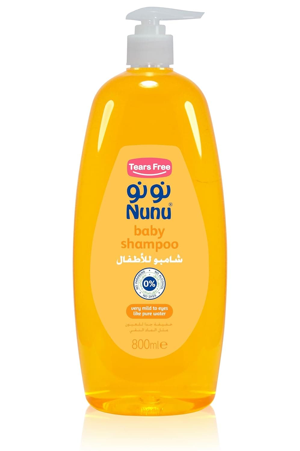 Nunu Baby Shampoo Pump 800 ml