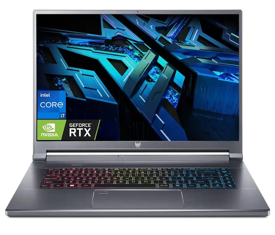 acer Predator Triton 500 SE Gaming Laptop, 16" WAXGA 240Hz Display, 16GB LPDDR5 RAM, 2TB PCIe SSD, Intel i7-12700H, NVIDIA GeForce RTX 3080Ti, RGB Backlit Keyboard, Wi-Fi 6, Win 11, w/BWE Accessories