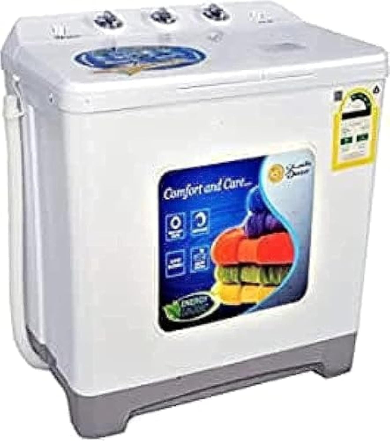Dansat Twin Tub Washing Machine 5 Kg , White - DW050DW
