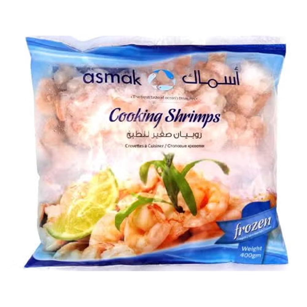 Asmak Frozen Cooking Shrimps 400 g