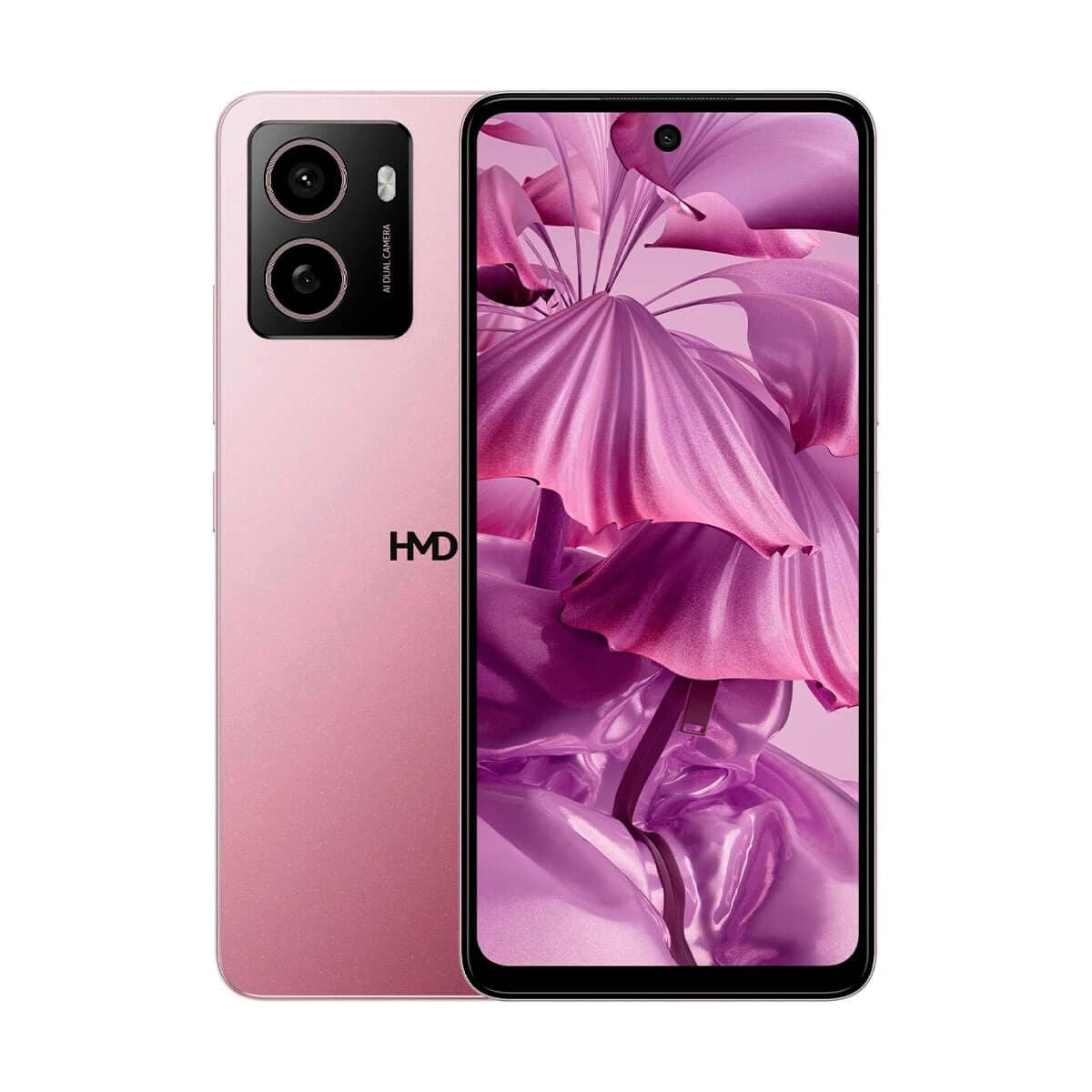 HMD Pulse Dual-SIM 64GB ROM + 4GB RAM (GSM Only | No CDMA) Factory Unlocked 4G/LTE Smartphone (Dreamy Pink) - International Version