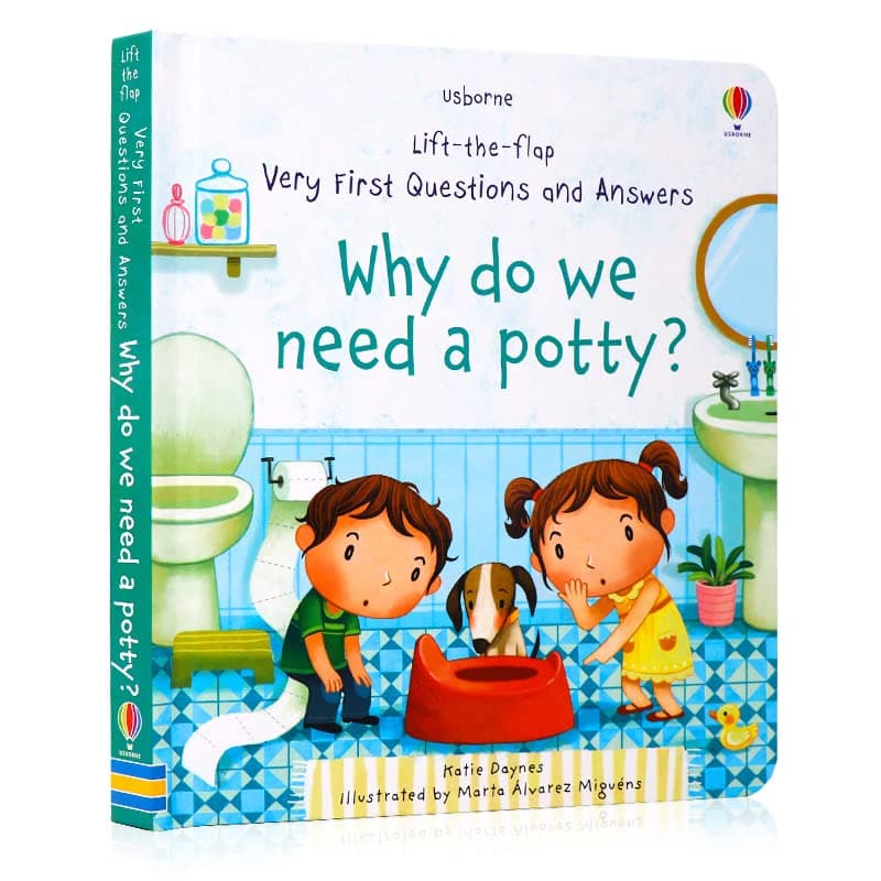 Usborne Books Very First Questions and Answers Lift The Flap English Picture Book Baby Early Educational Child Bedtime Reading (Need a)