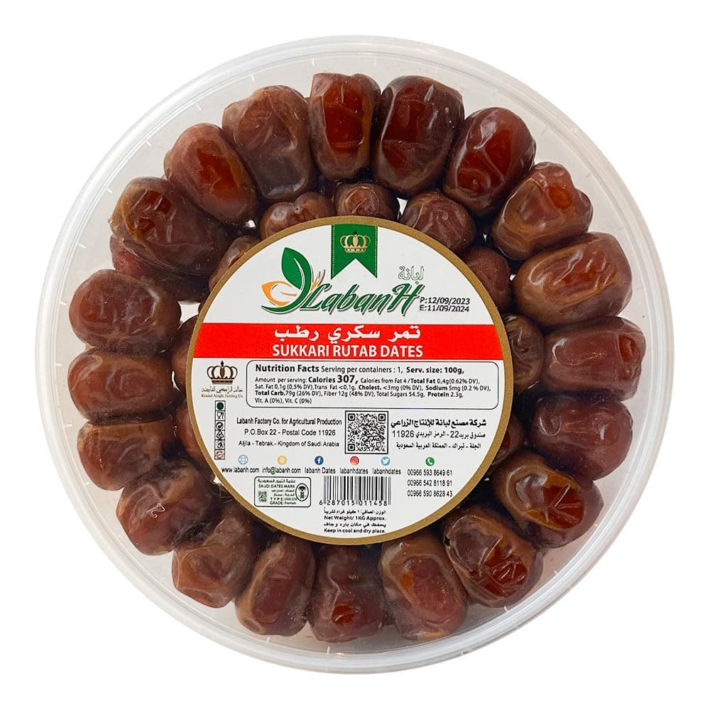 Labanh Sukkari Ruthab Dates 1 kg