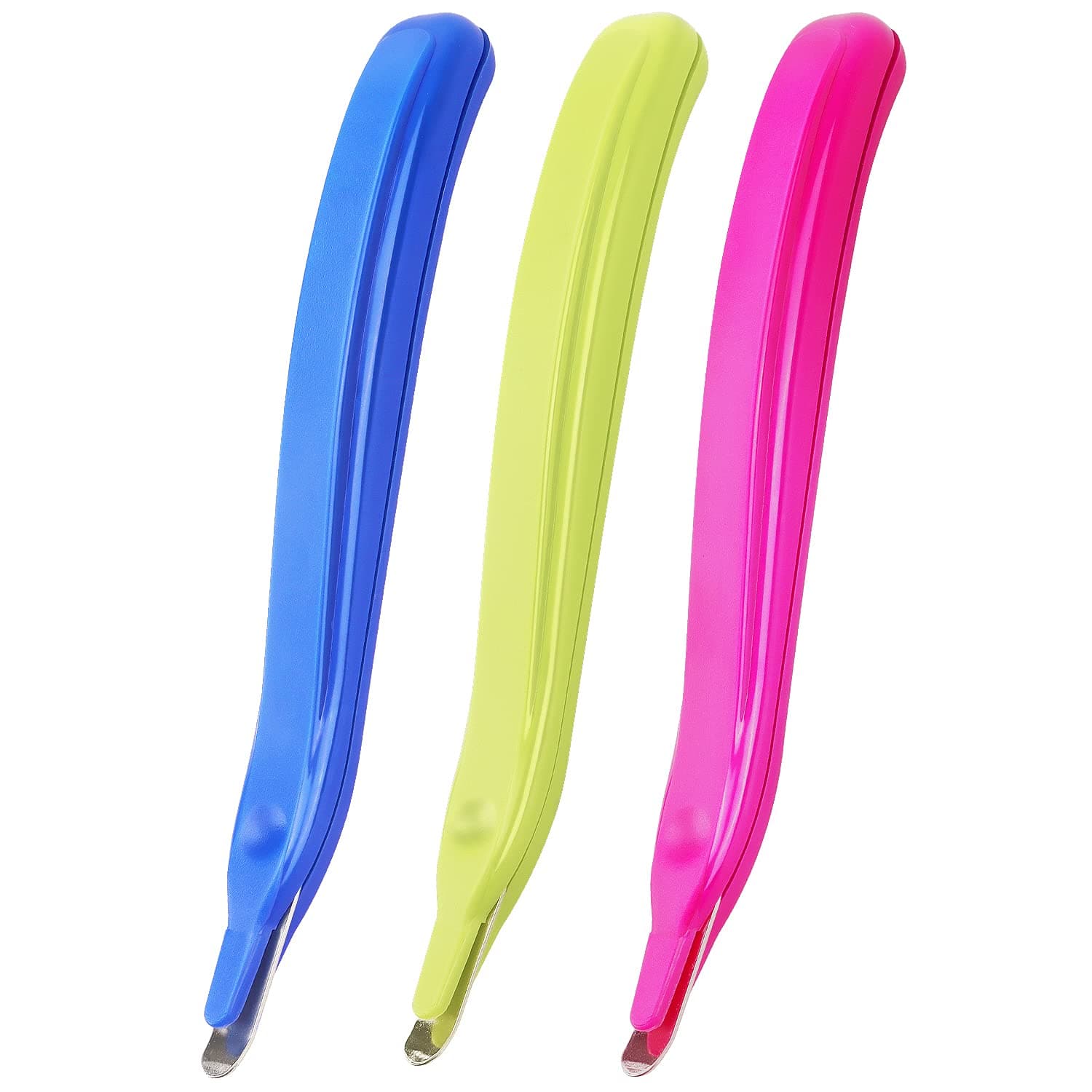 ZZTX Magnetic Staple Remover 3 Pack(Blue, Rose, Green) | Staple Removal Tool, Easy removal, No paper tear, 3-color set
