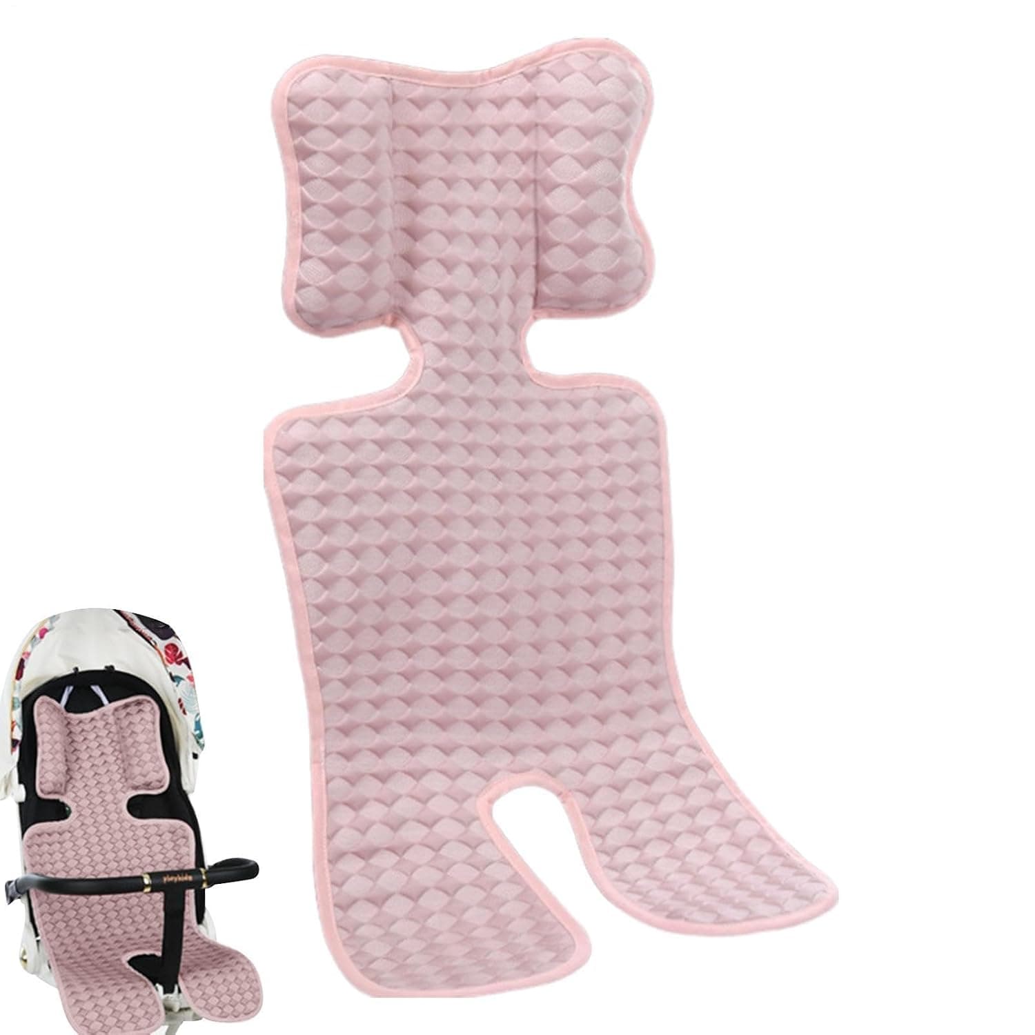 Cooling Stroller Pad Soft Washable Breathable Universal Liner | Kids Stroller Accessories for Pet Chair Cars Sleeping Nap Nursing Walk Outdoor Park Shopping Home