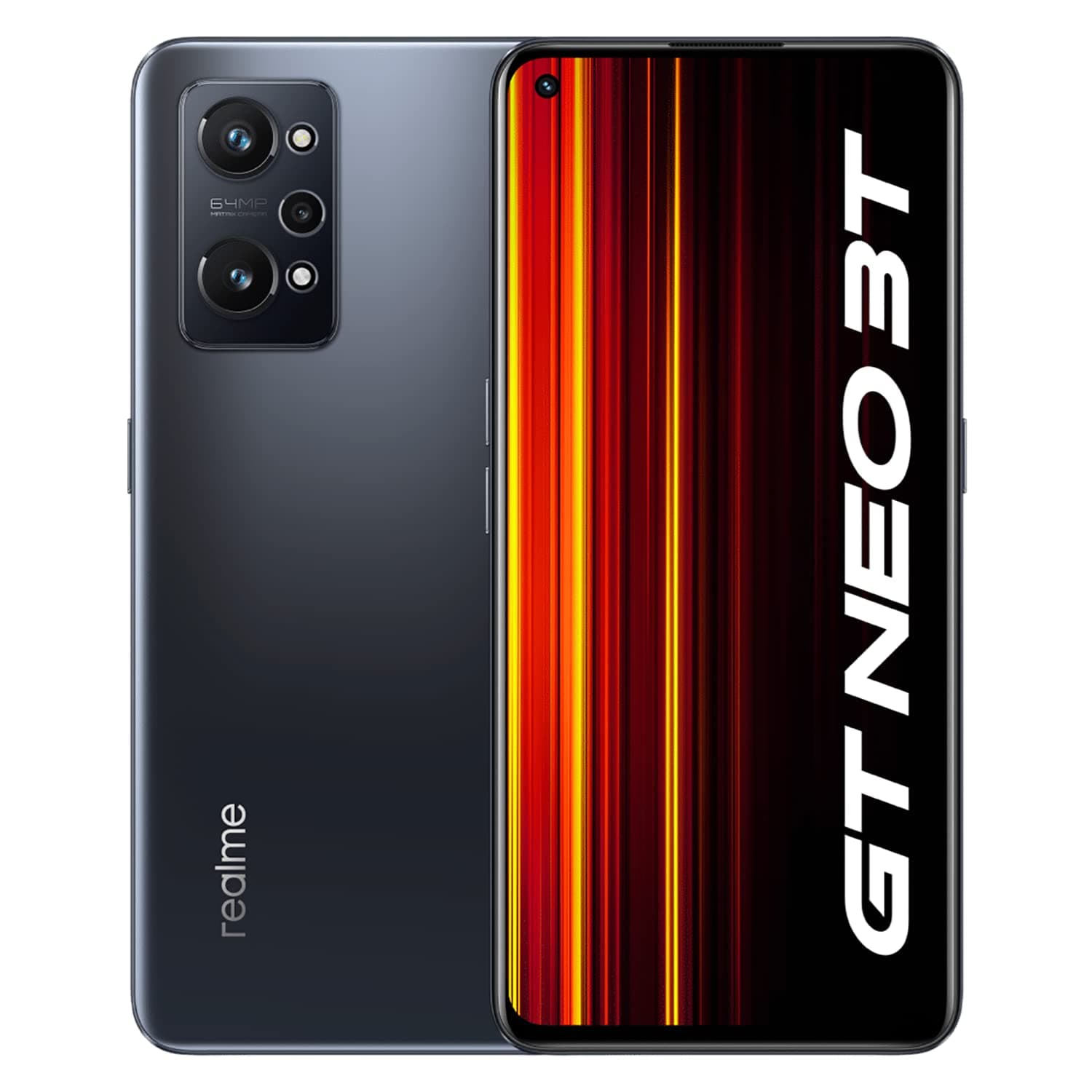 Realme GT Neo 3T Dual-SIM 256GB ROM + 8GB RAM (GSM Only | No CDMA) Factory Unlocked 5G Smartphone (Shade Black) - International Version
