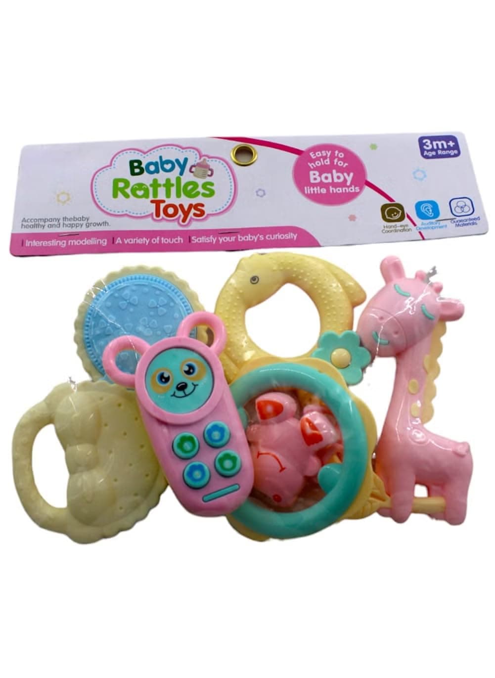 Toy Box Baby Toys Rattle Set for Infants and Toddlers