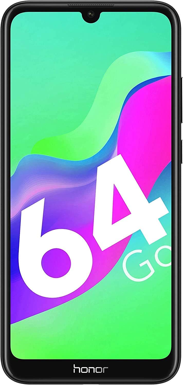 Honor 8A DUAL-SIM 64GB ROM + 3GB RAM (GSM Only|No CDMA) Factory Unlocked 4G/LTE Smartphone (Black) - International Version