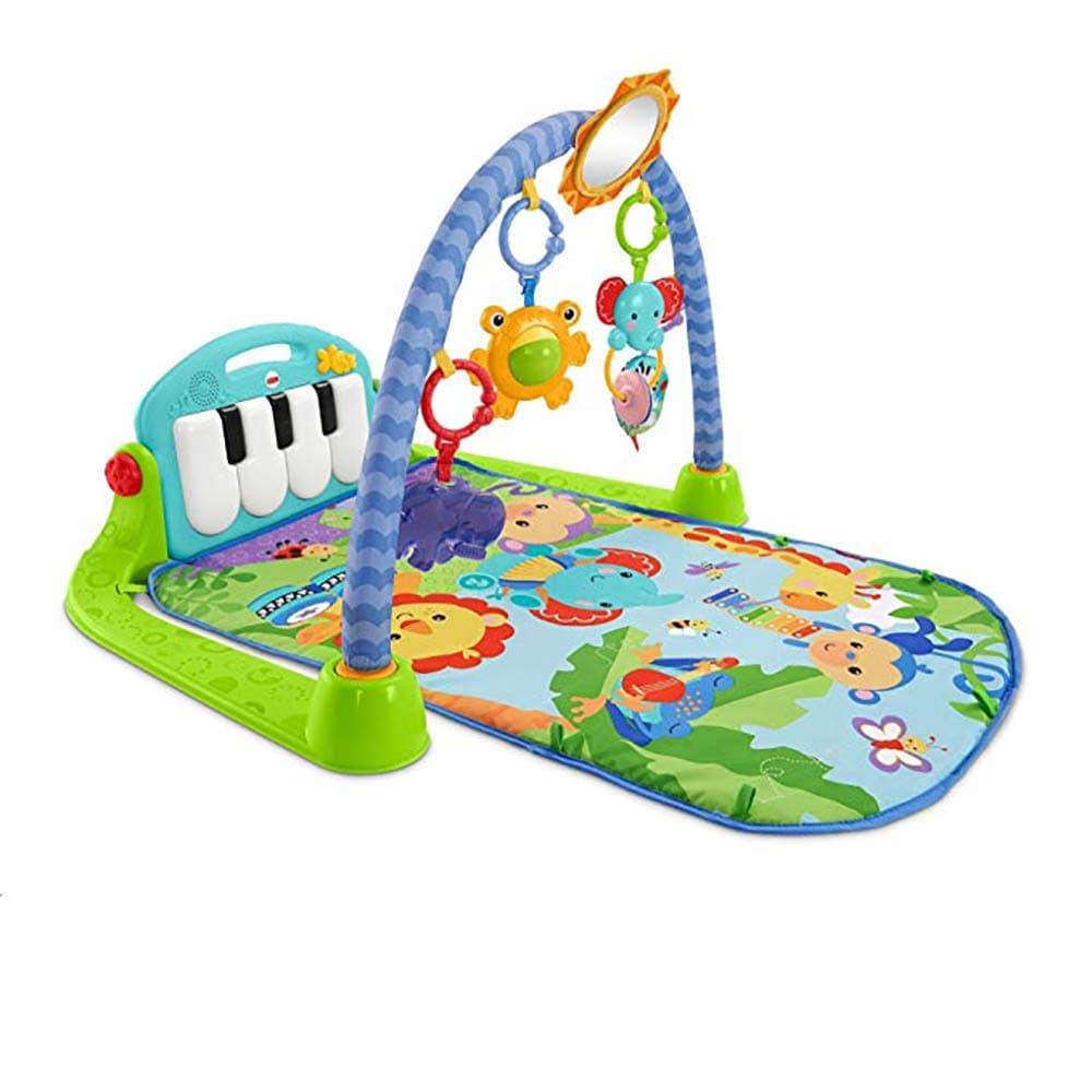 Baby Gyms and Activity Play Mat Kick and Play Piano Gym Centers with Music and Lights, Electronic Learning Toys for Toddlers, Infants, Newborn, Girls and Boys Ages 1 to 36 Months