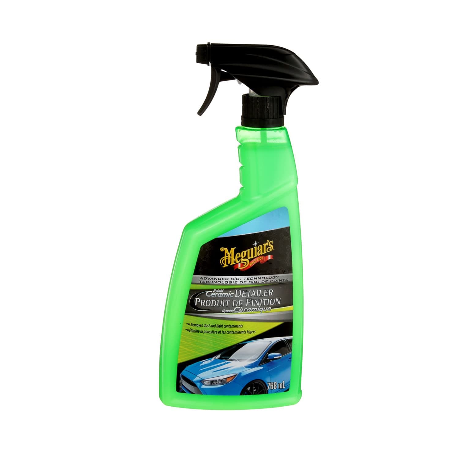 Meguiar’s Hybrid Ceramic Detailer – Remove Contaminants, Boost Gloss & Enhance Protection, 768 mL - G200526C | Remove Contaminants, Boost Gloss & Enhance Protection