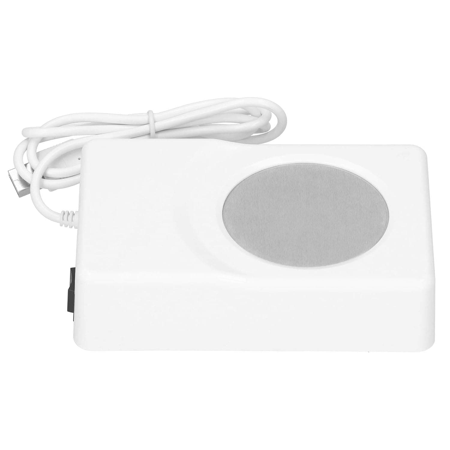 GLOGLOW Cooling Heating Coaster with USB Powered Semiconductor Chip for Home Office Car, Electric Cup Warmer Refrigeration Pad, Intelligent Cup Mat