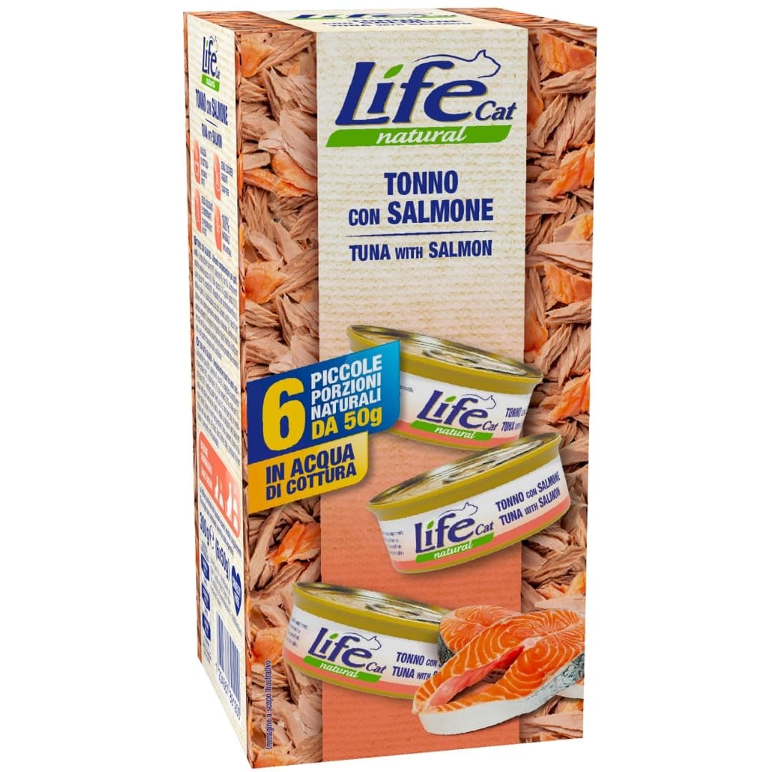 Life Cat Tuna with Salmon 6 x 50 g