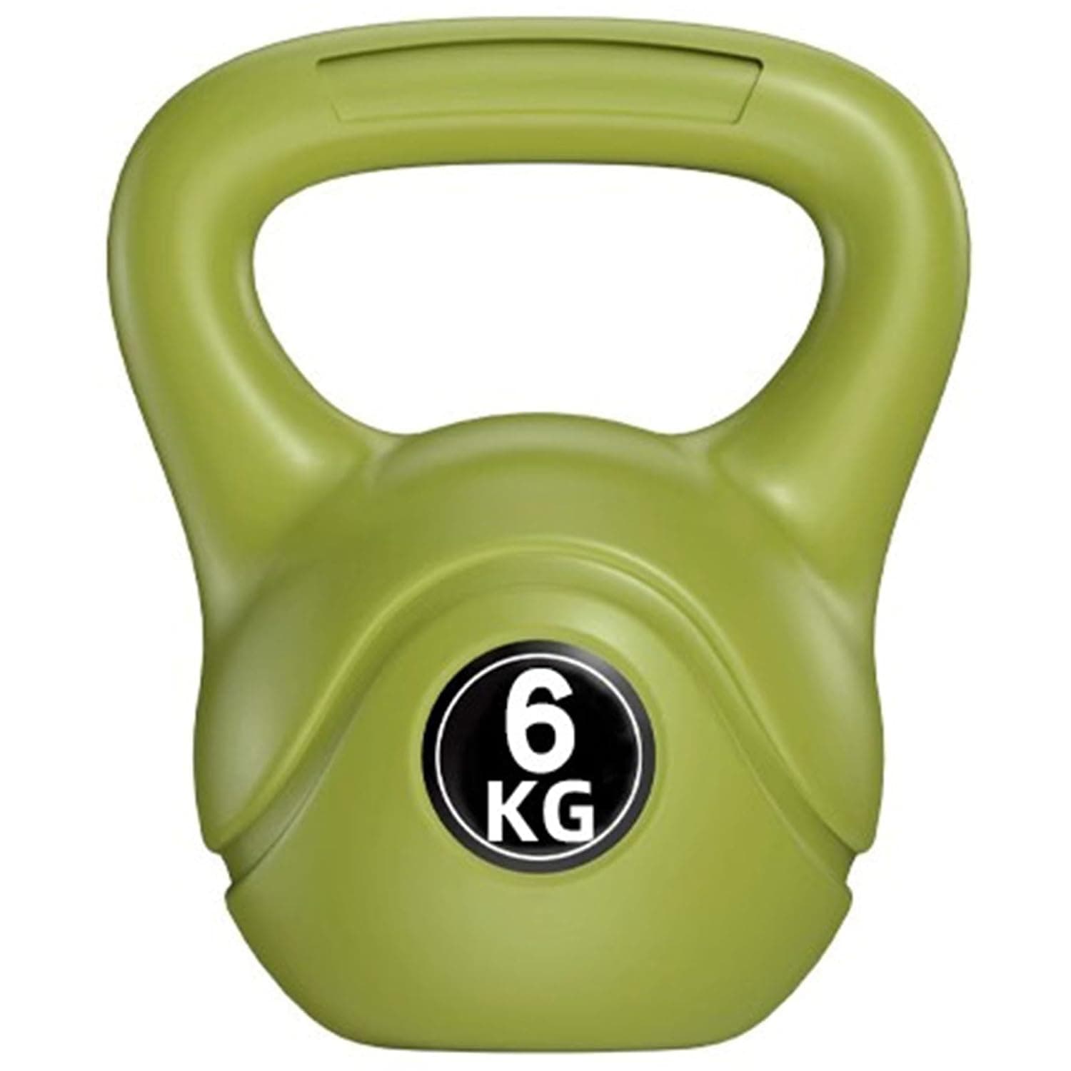Qiccijoo Kettlebells Weights Strength Training Kettlebells for Women & Men Exercise Fitness Kettlebells for Home Gym(6kg/13.2lb-Light Green)