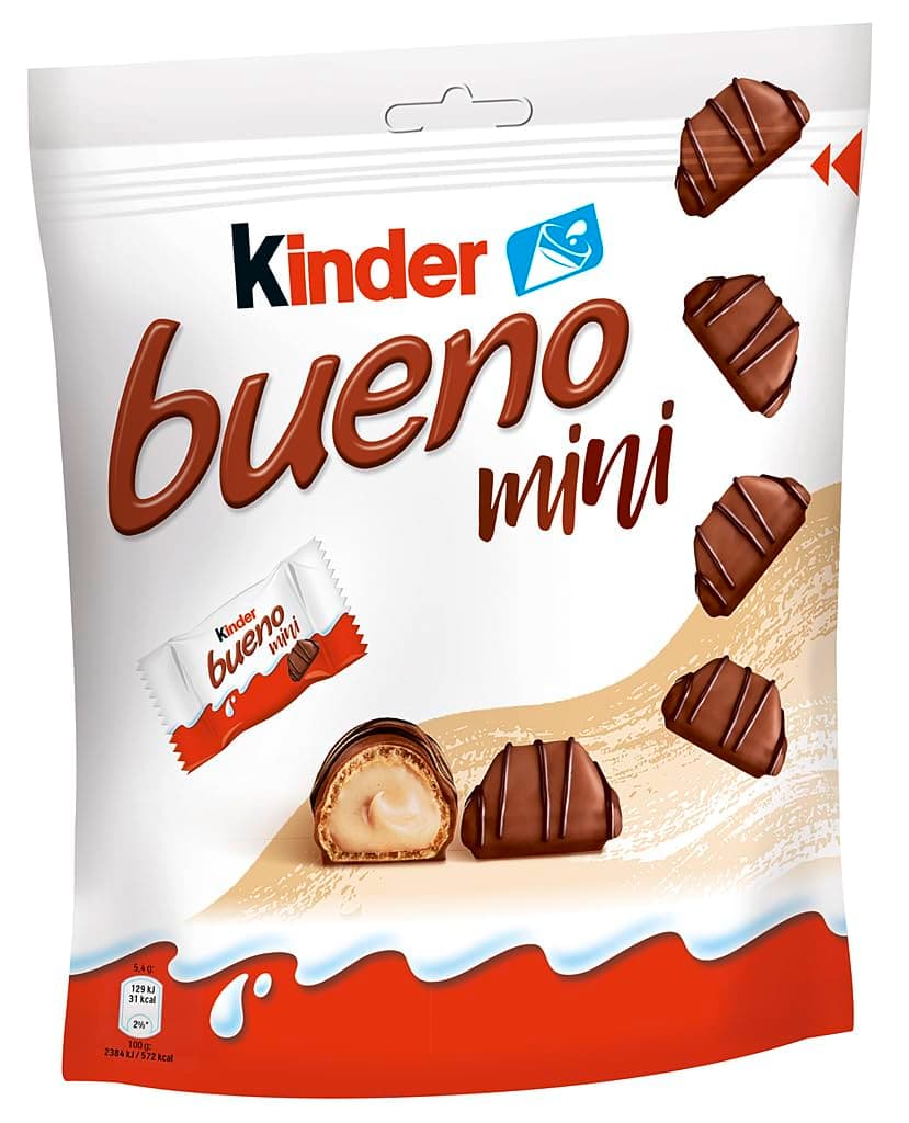 Kinder Bueno Mini Milk Chocolate Bars 20 Pieces 108 g