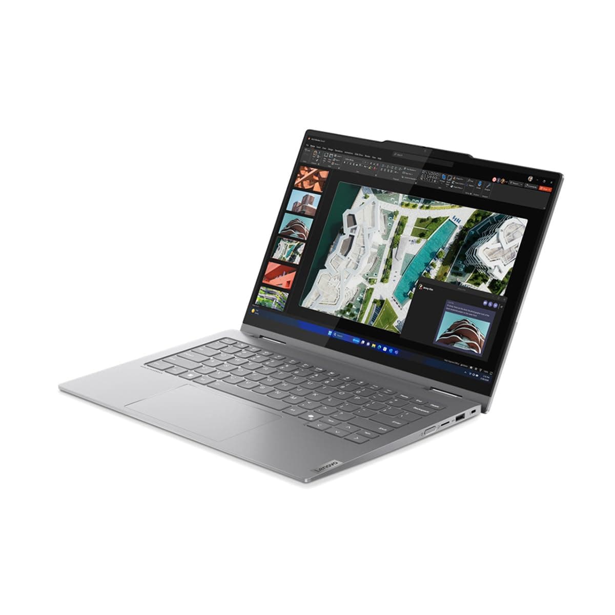 Lenovo ThinkBook 14 G4 IML 21MX000GUS 14" Touchscreen Convertible 2 in 1 Notebook - WUXGA - Intel Core Ultra 7 155U - 16 GB - 512 GB SSD - English (US) Keyboard - Luna Gray