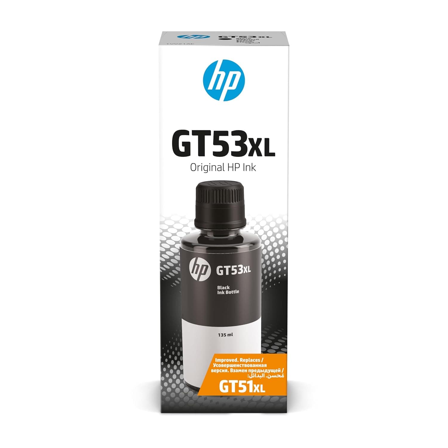 Hp Gt53XL 135 ml Original Ink Bottle - Black