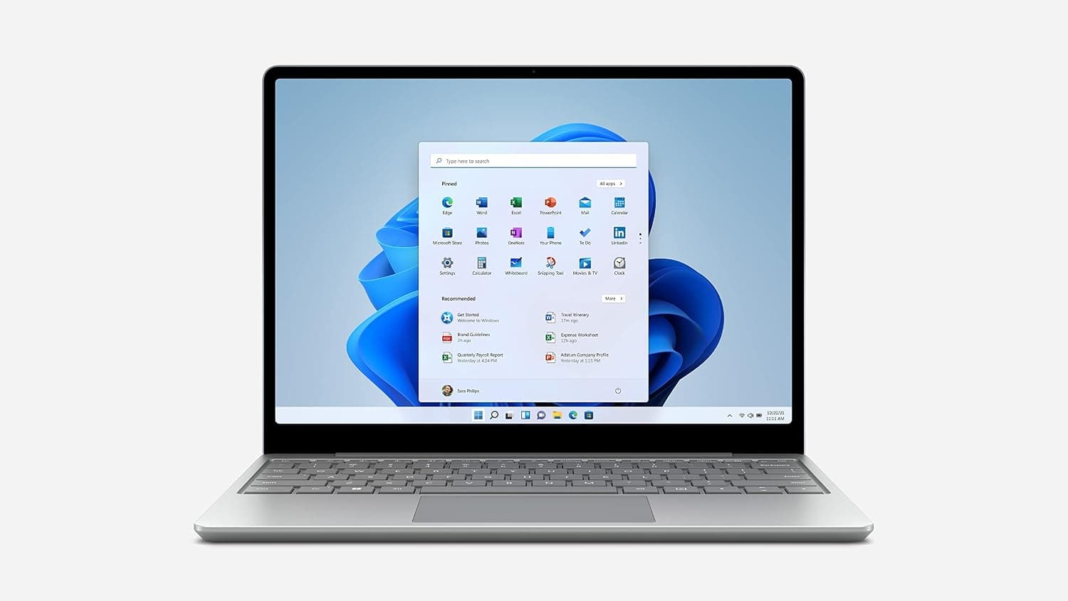 Microsoft Surface Laptop Go - 12.4" Touchscreen - Intel Core i5-8GB Memory - 256GB SSD - Platinum