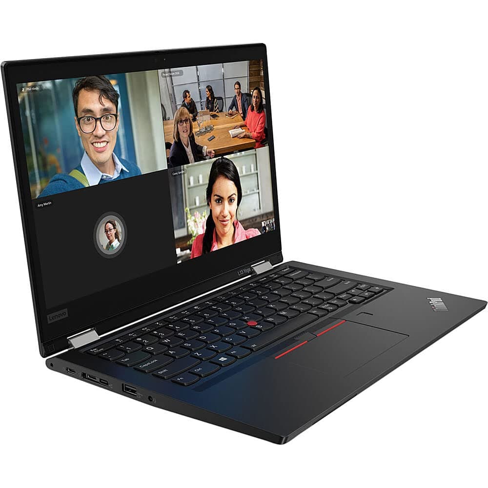 Lenovo ThinkPad L13 Yoga 2-in-1 Laptop PC Intel Core i5-1021U, Memory 8GB, SSD 256GB, Display 13.3" TouchScreen Nero, Windows 11 Pro (Refurbished)