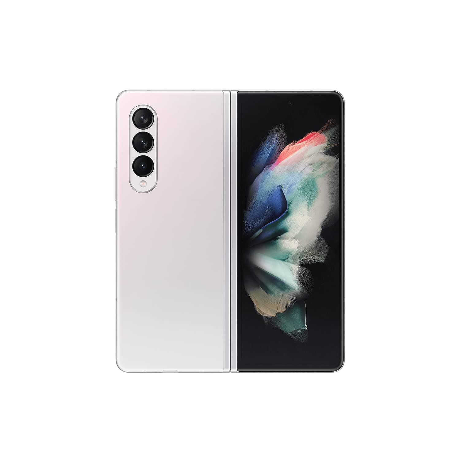 Samsung Galaxy Z Fold3 5G Single-SIM 256GB ROM + 12GB RAM (GSM Only | No CDMA) Factory Unlocked 5G Smart Phone (Phantom Silver) - International Version