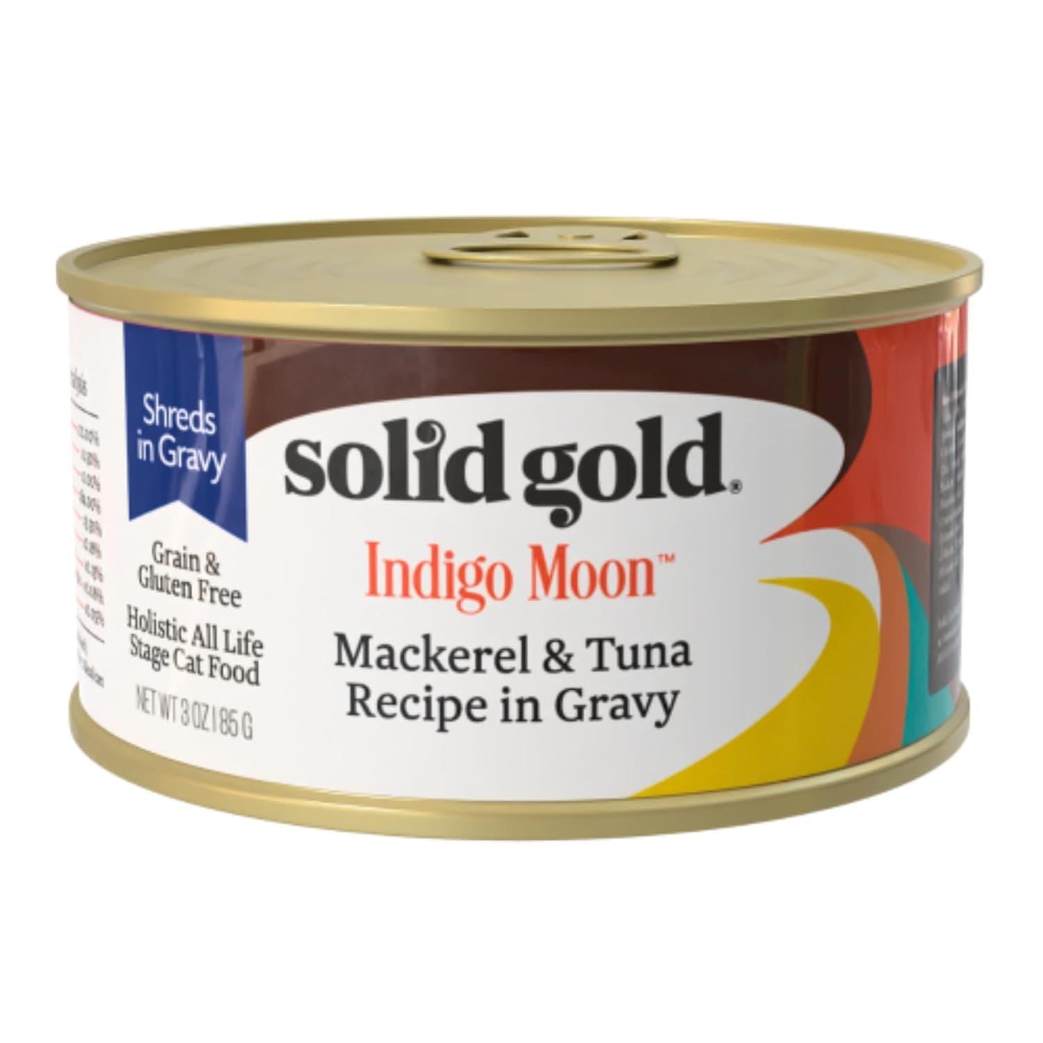 Solid Gold Cat Wet Food Mackerel Tuna in Gravy 85g