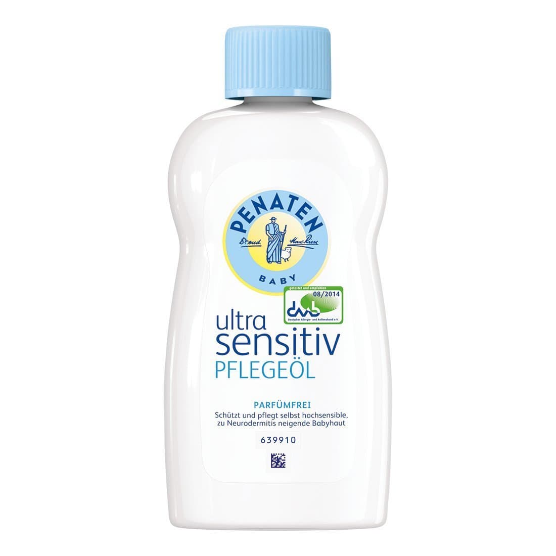 Penaten Ultra Sensitive Care Oil Protective Baby Massage Oil & Fragrance-Free Baby Oil for Highly Sensitive Skin Prone to Neurodermatitis