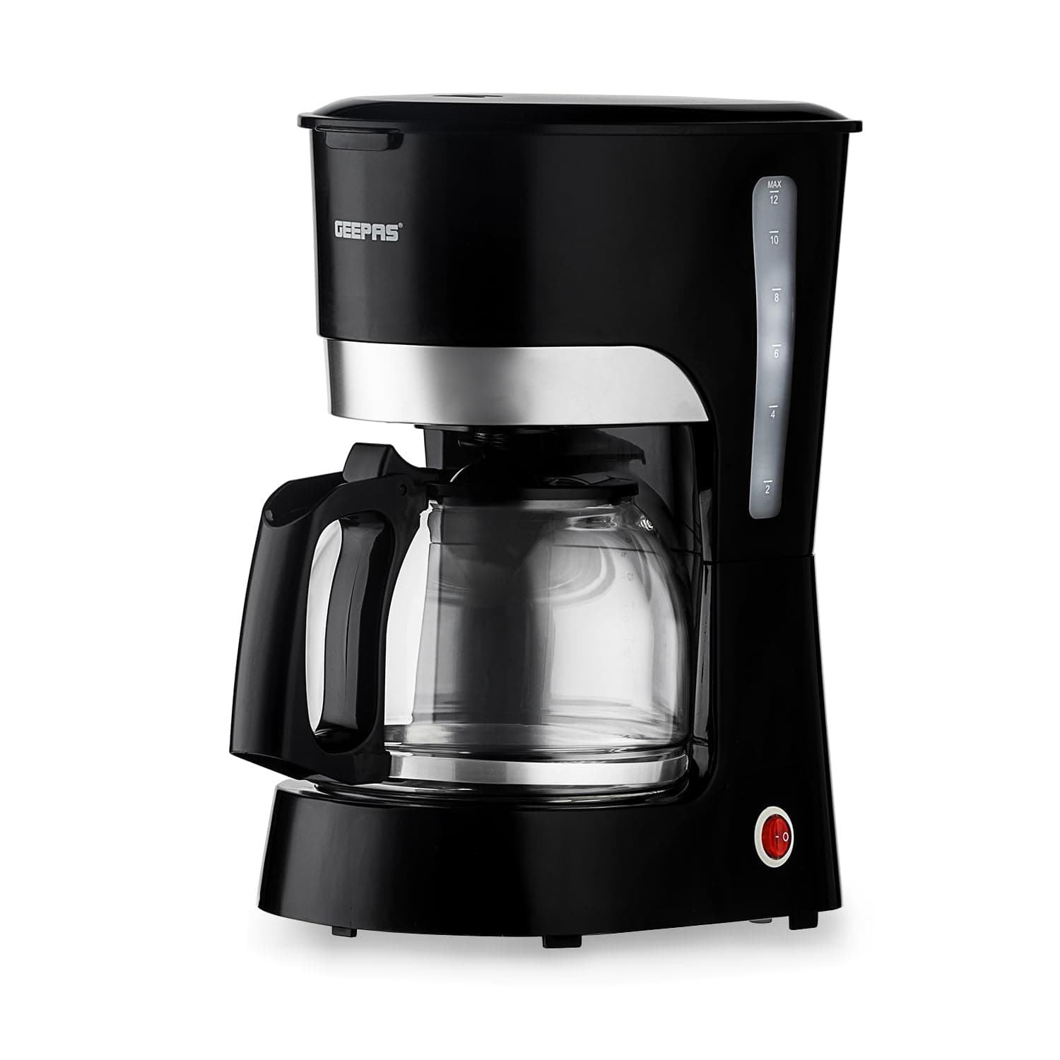 Geepas Liquid Filter Coffee Machine,Black - Gcm6103