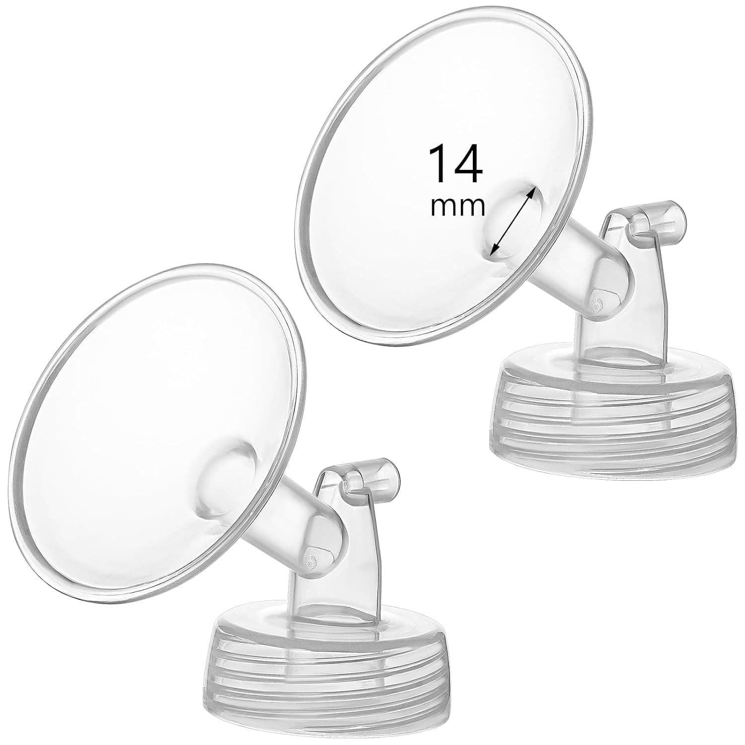 14mm Flange Compatible with Spectra S1 S2 9 Plus Synergy Gold Breastpump Replacement to Spectra Pump Parts and Flange; Not Original; Replaces Shield