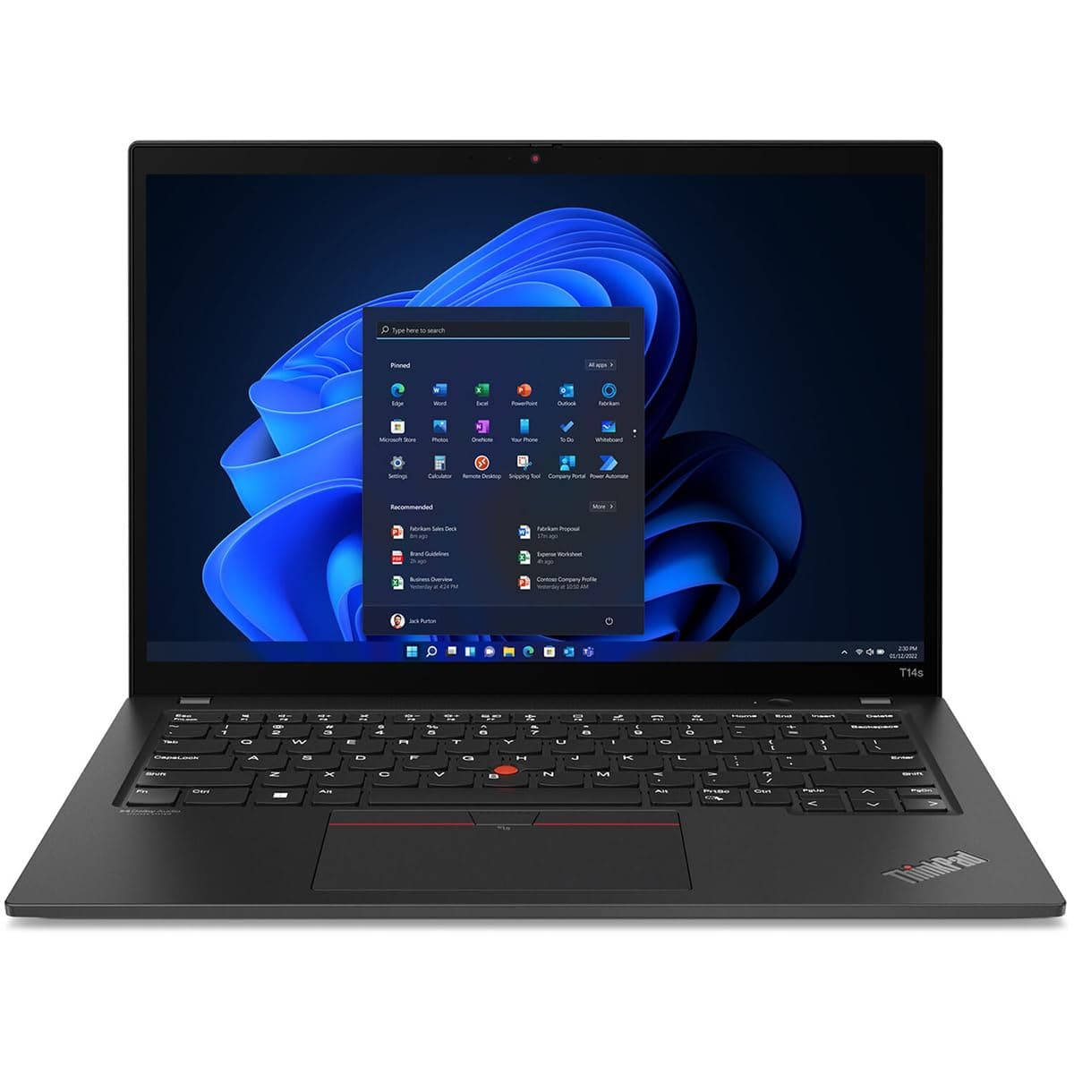 Lenovo ThinkPad T14s Gen 4 21F8004AUS 14" Touchscreen Notebook - WUXGA - 1920 x 1200 - AMD Ryzen 7 PRO 7840U Octa-core (8 Core) 3.30 GHz - 16 GB Total RAM - 16 GB On-Board Memory - 512 GB SSD - Deep