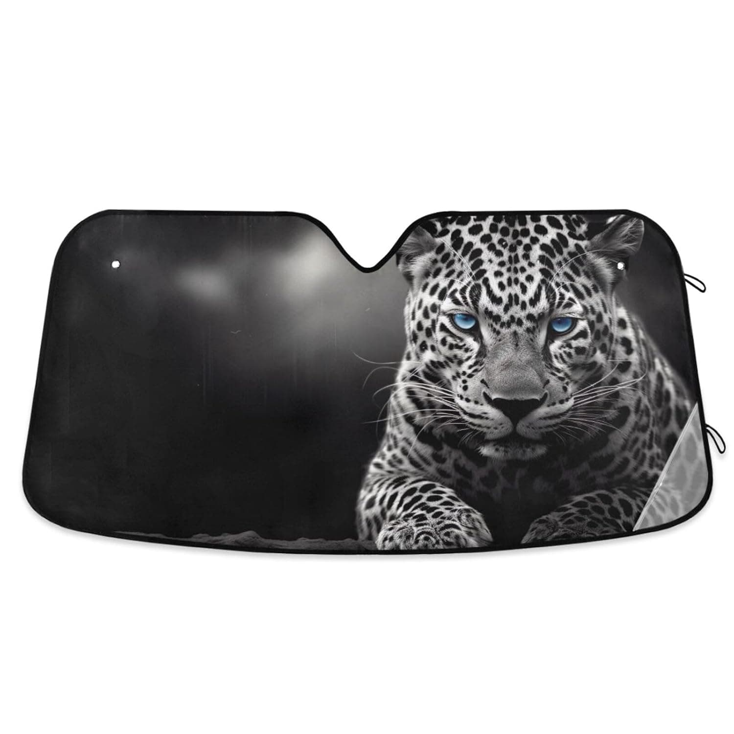 Foldable Car Visor Sunshade Front Window Auto Windshield Sun Shade-Keep Vehicle Cool-55x27.6In, Jaguar