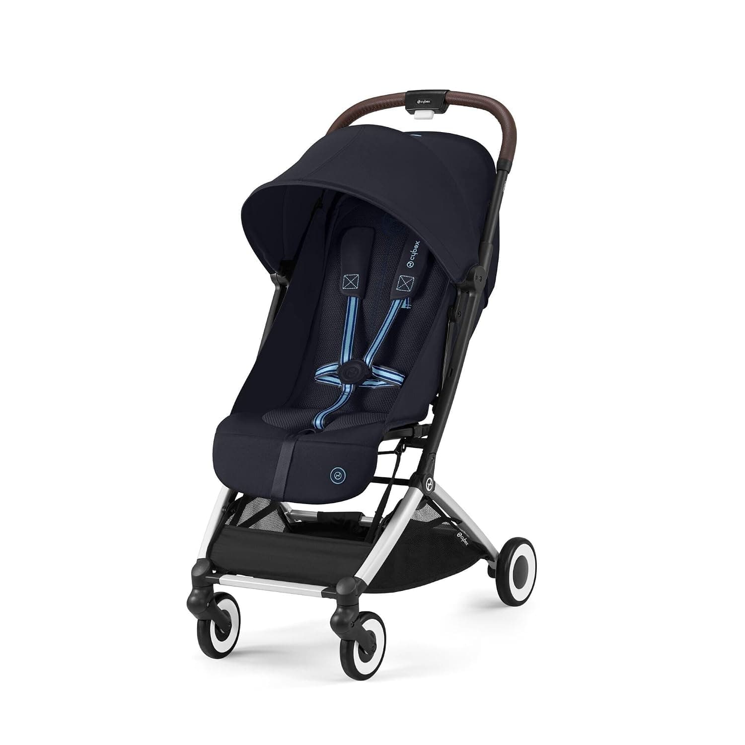 Cybex Gold Silver Frame Orfeo Stroller, Dark Blue