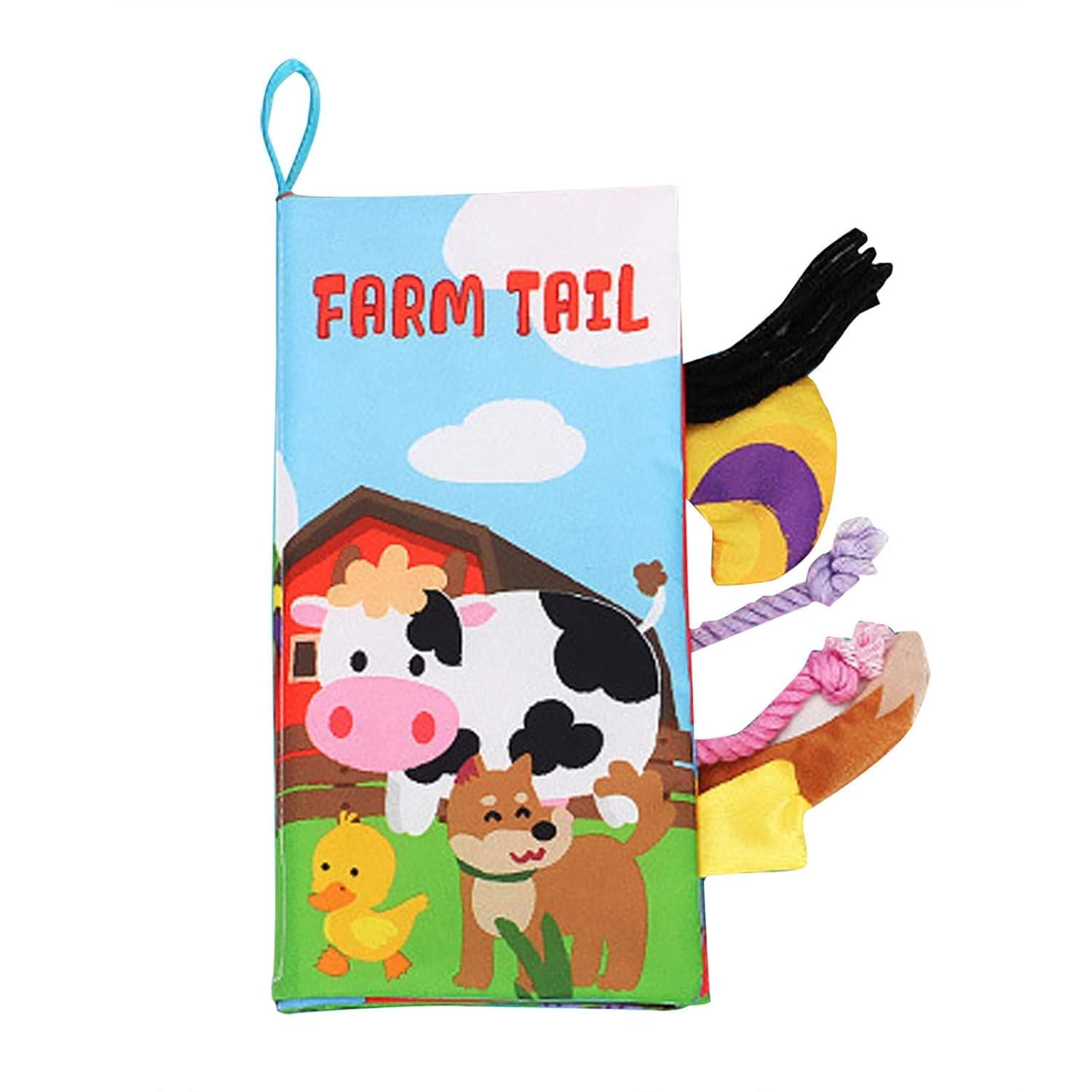 1PC Kid Cloth Book Infant Baby Intelligence Development Toy Cognize Books C