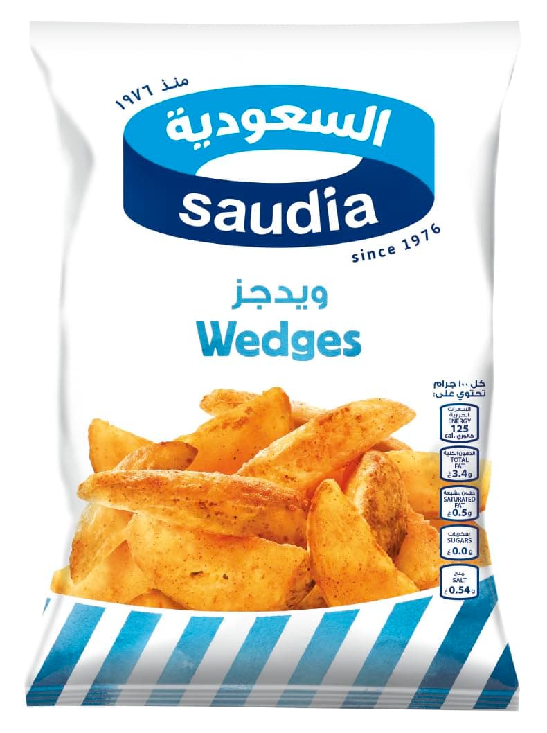 Saudia Spicy Potato Wedges, 1kg