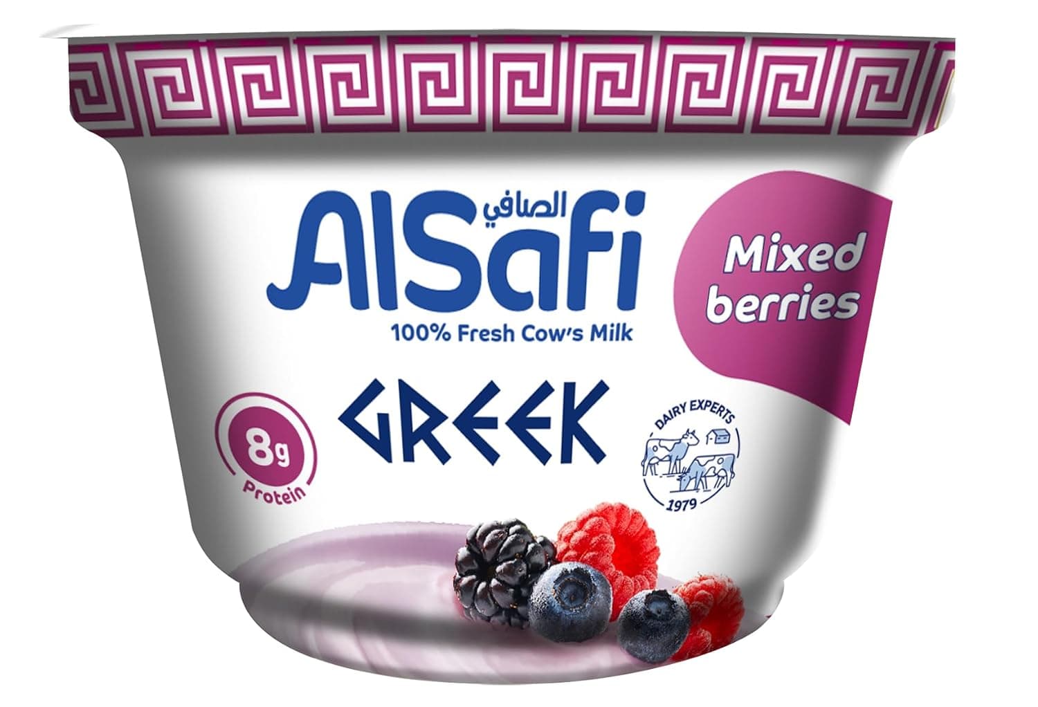 AlSafi Mixed Berries Flavor Greek Yogurt 150 g