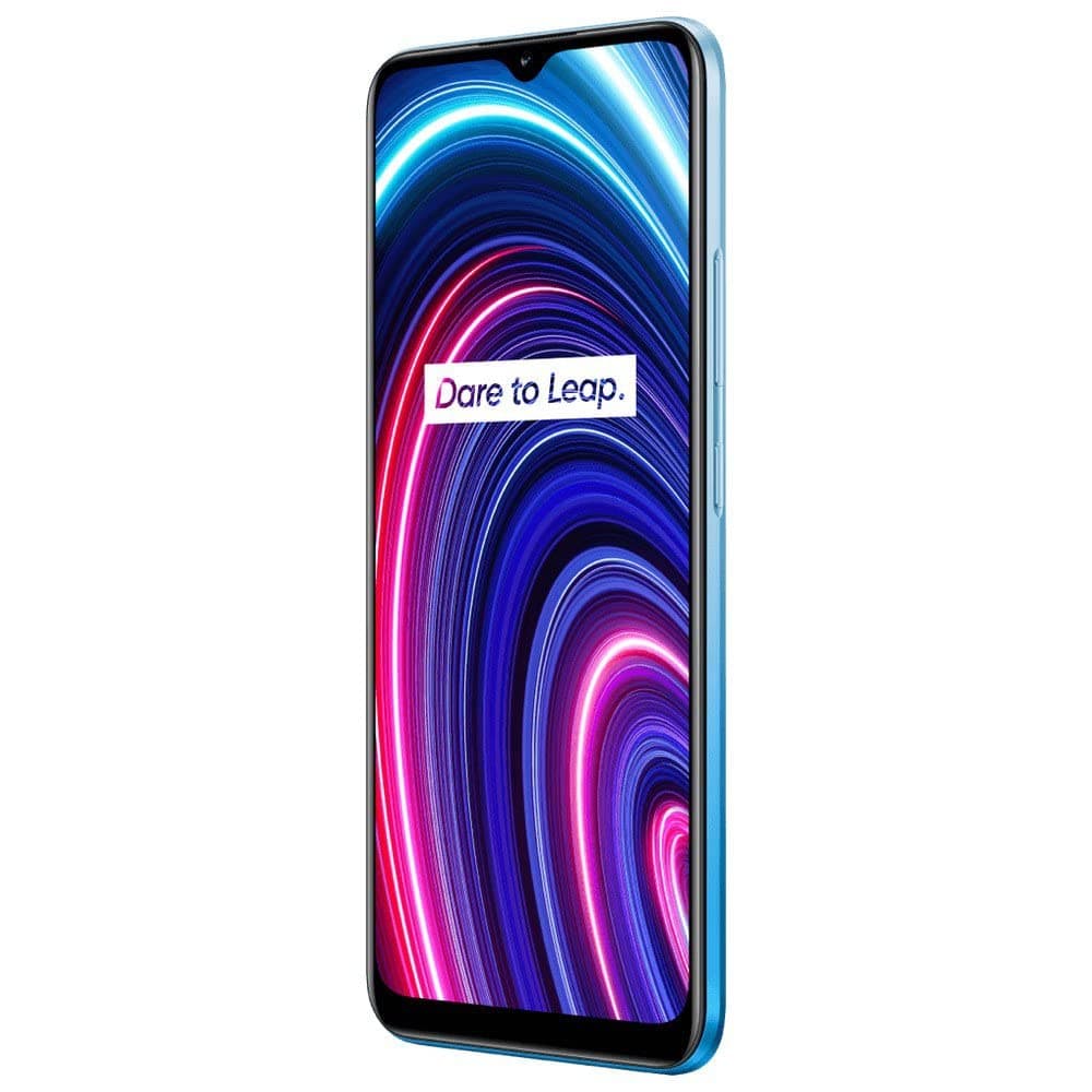 Realme C25Y Dual-SIM 128GB ROM + 4GB RAM (GSM only | No CDMA) Factory Unlocked 4G/LTE Smartphone (Glacier Blue) - International Version
