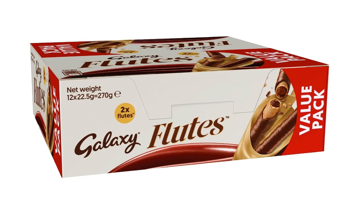 Galaxy Flutes Value Pack, 12 x 22.5 g