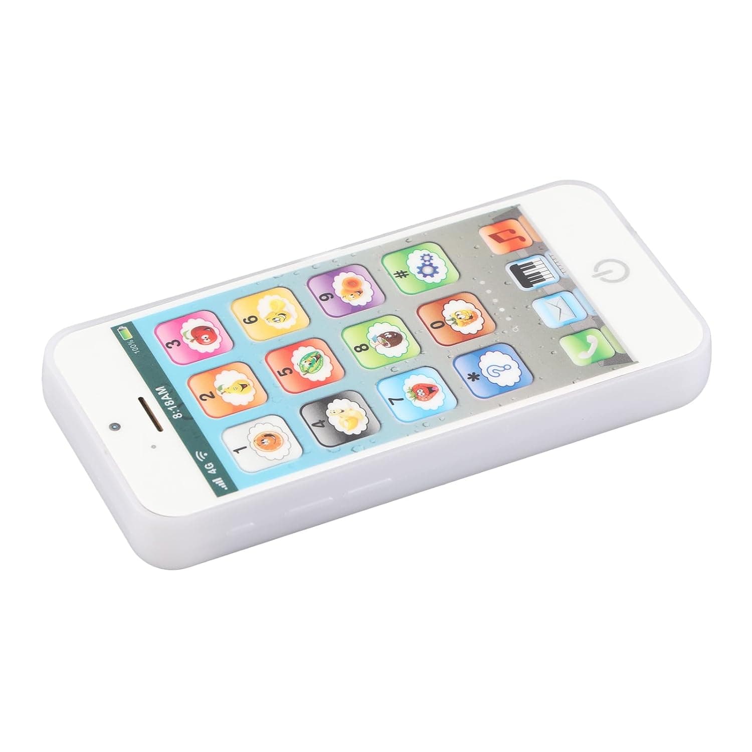 Fake Phone, Toy Phone Phone For Kids Child Phone Toy Toddler Smart Phone Play Music Song Cool Light English Mobile Phone Toy Educational Mobile For Baby Kids Children Infant