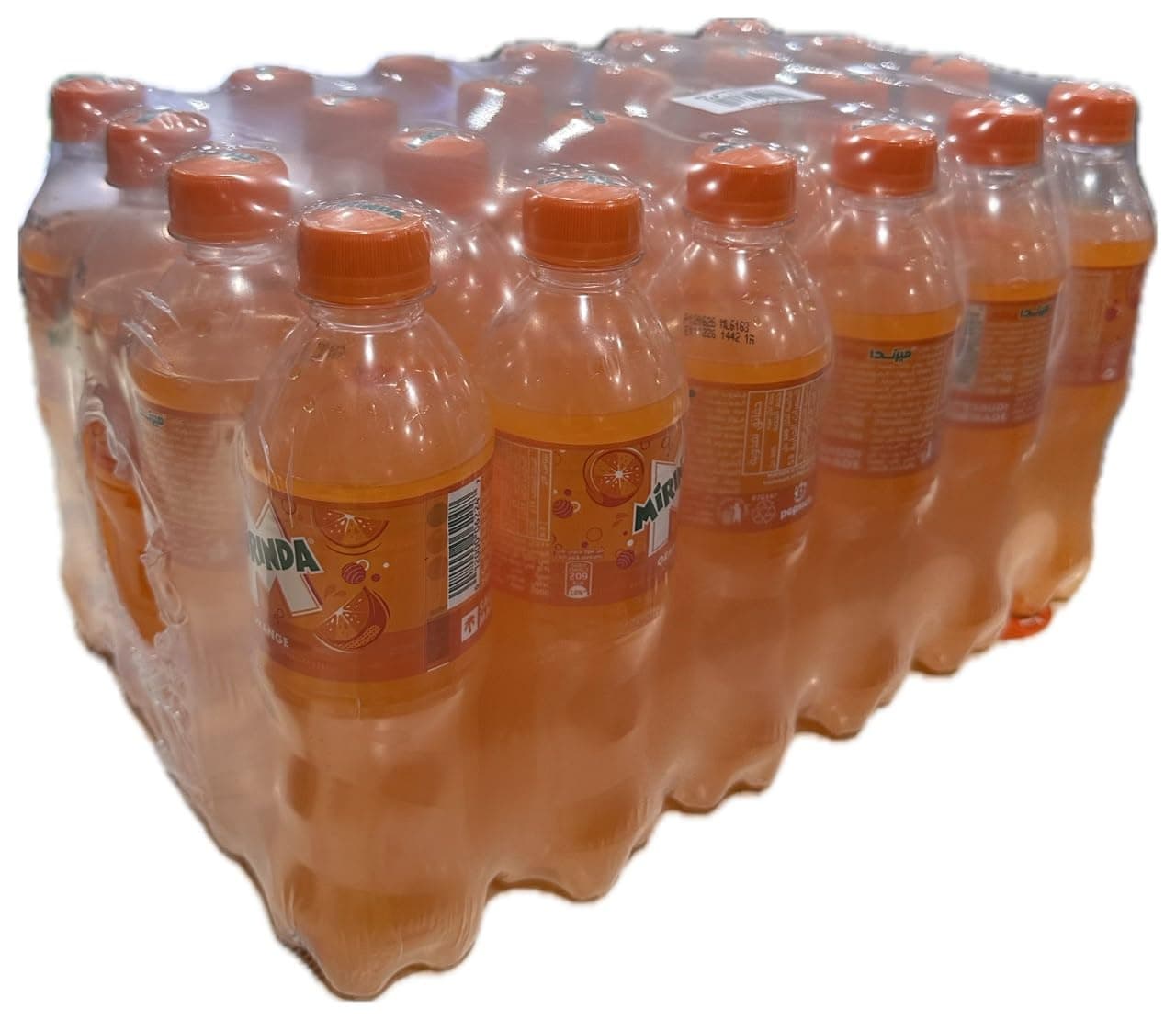 Mirinda Orange Soft Drink Plastic Bottle, 24 x 395 ml