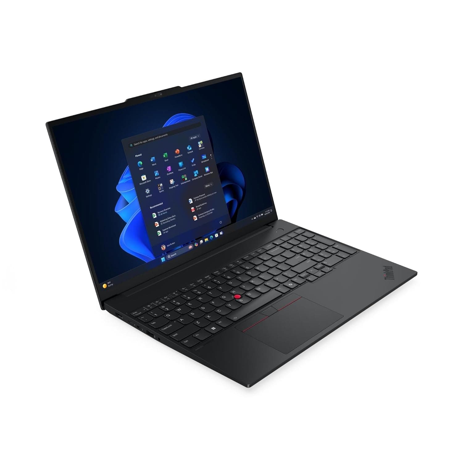 Lenovo ThinkPad E16 Gen 3 Business Laptop, 16" WUXGA Display, Intel Core Ultra 7 255H, 16GB DDR5 RAM, 512GB SSD, Intel Arc Graphics, English/Arabic Backlit Keyboard, Black
