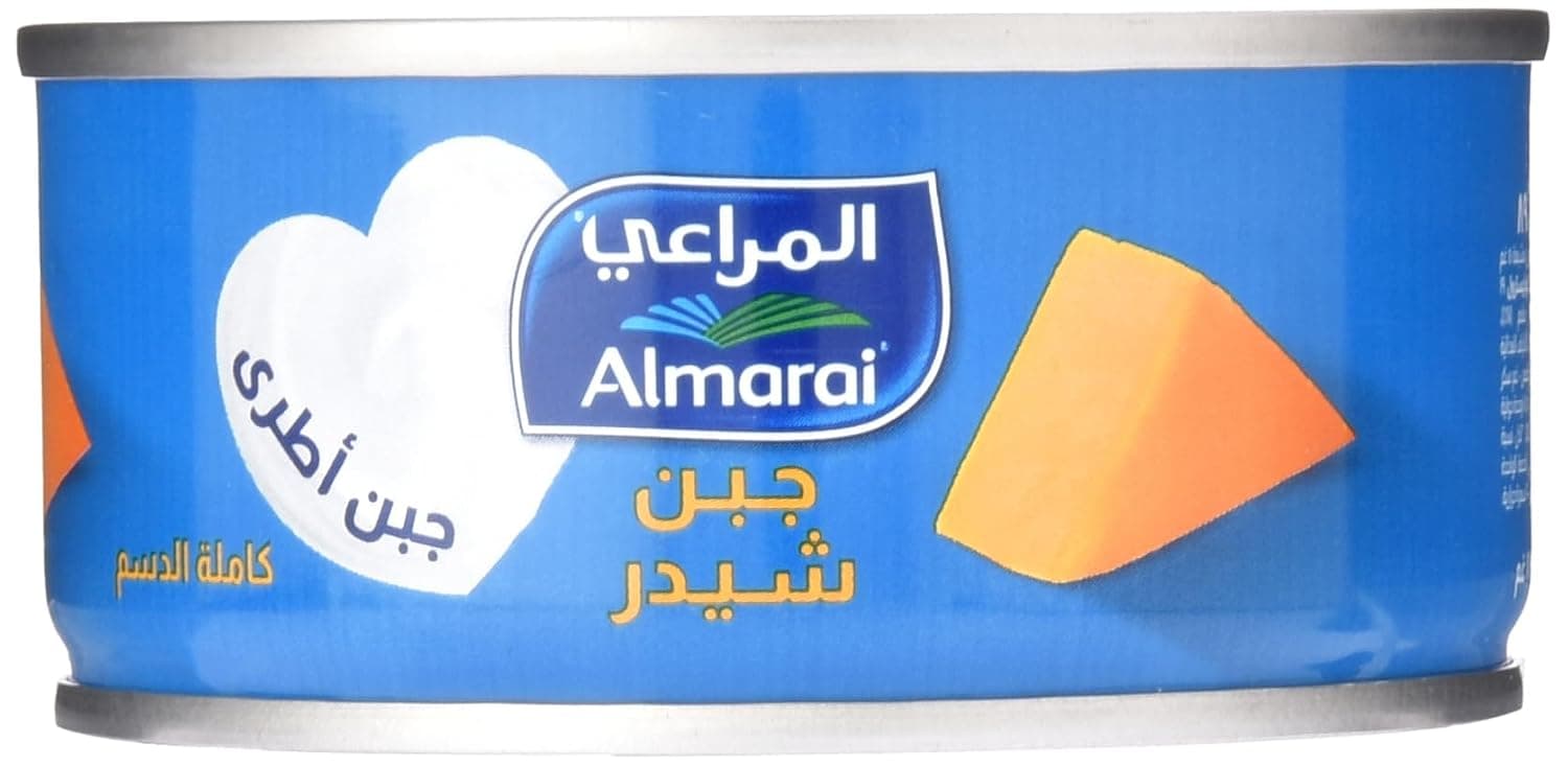 Almarai Full Fat Cheddar Cheese Tin 113 g