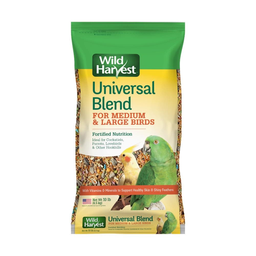 Wild Harvest Universal Blend Medium & Large Bird Food, 10 lbs