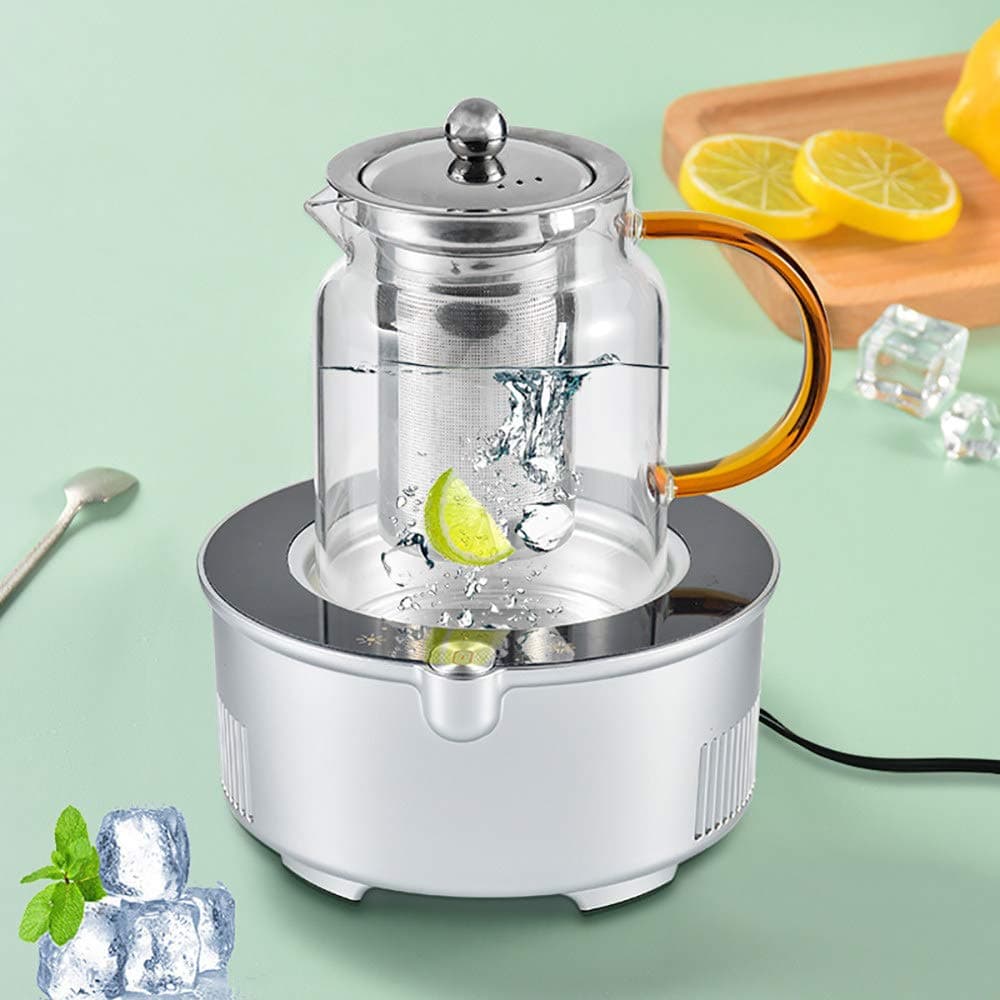 Biolomix Cup Cooler Coffee Warmer 2 In 1, Fast Cooling And Heating Cup Coaster, Sinking Design, Mute Coffee Warmer for Cocoa, Tea, Milk, Drinks for Office or Home Use, 8~55℃,USB